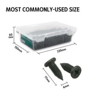 Akord Self Tapping Framing Screws Green M6-24x17 BOX1000