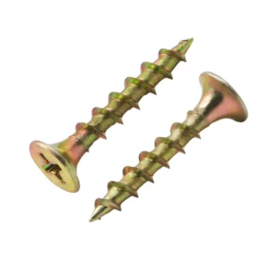 Plasterboard Screw (“Coarse”) Thread Yellow Zinc 10G