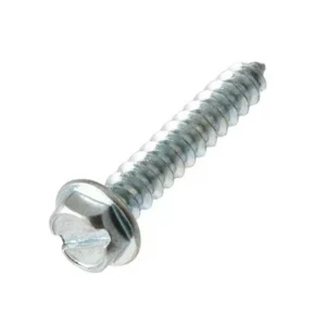 ICCONS Screw Needle Point Hex Slotted Zinc 8-15x32 Box1000
